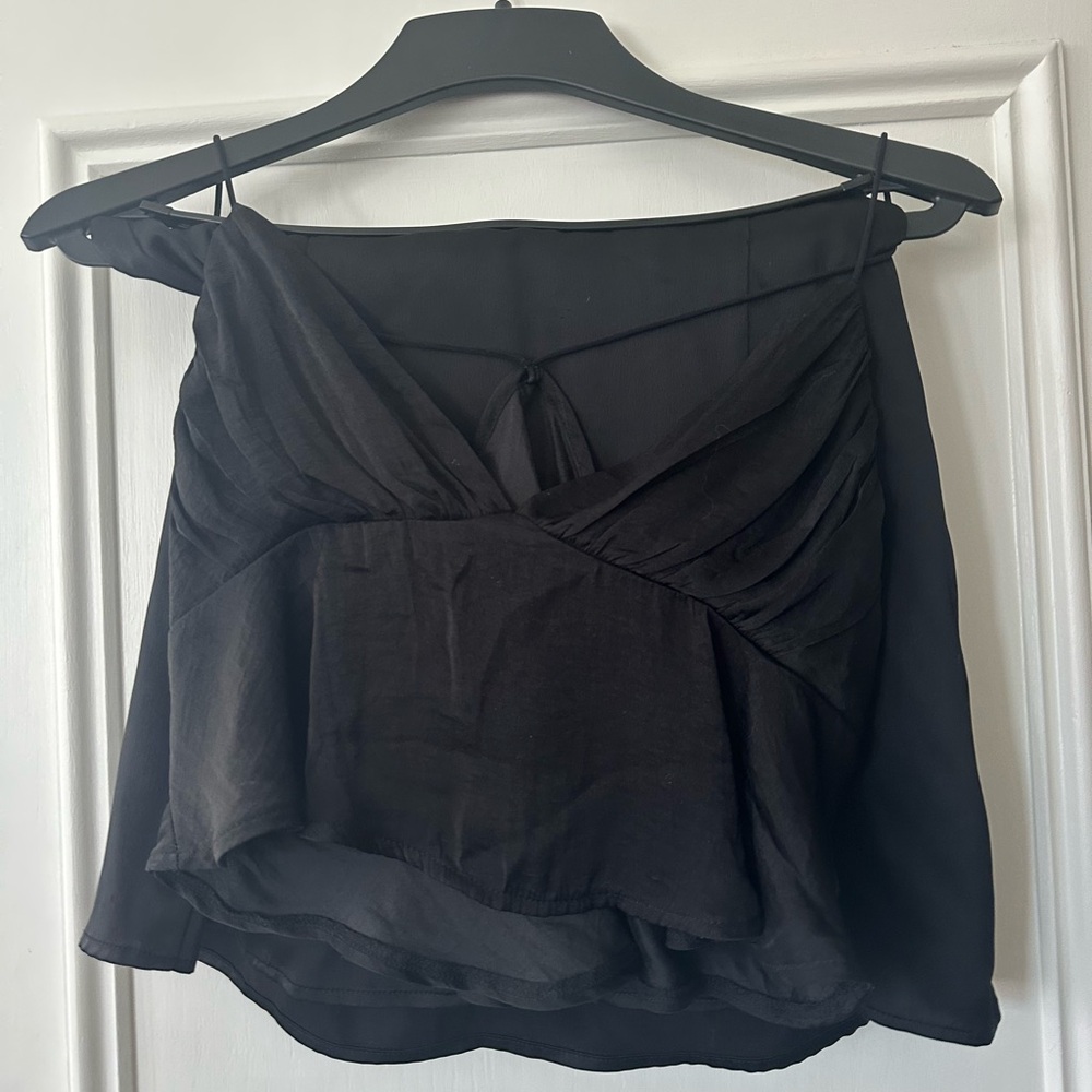 Satin skirt / top set